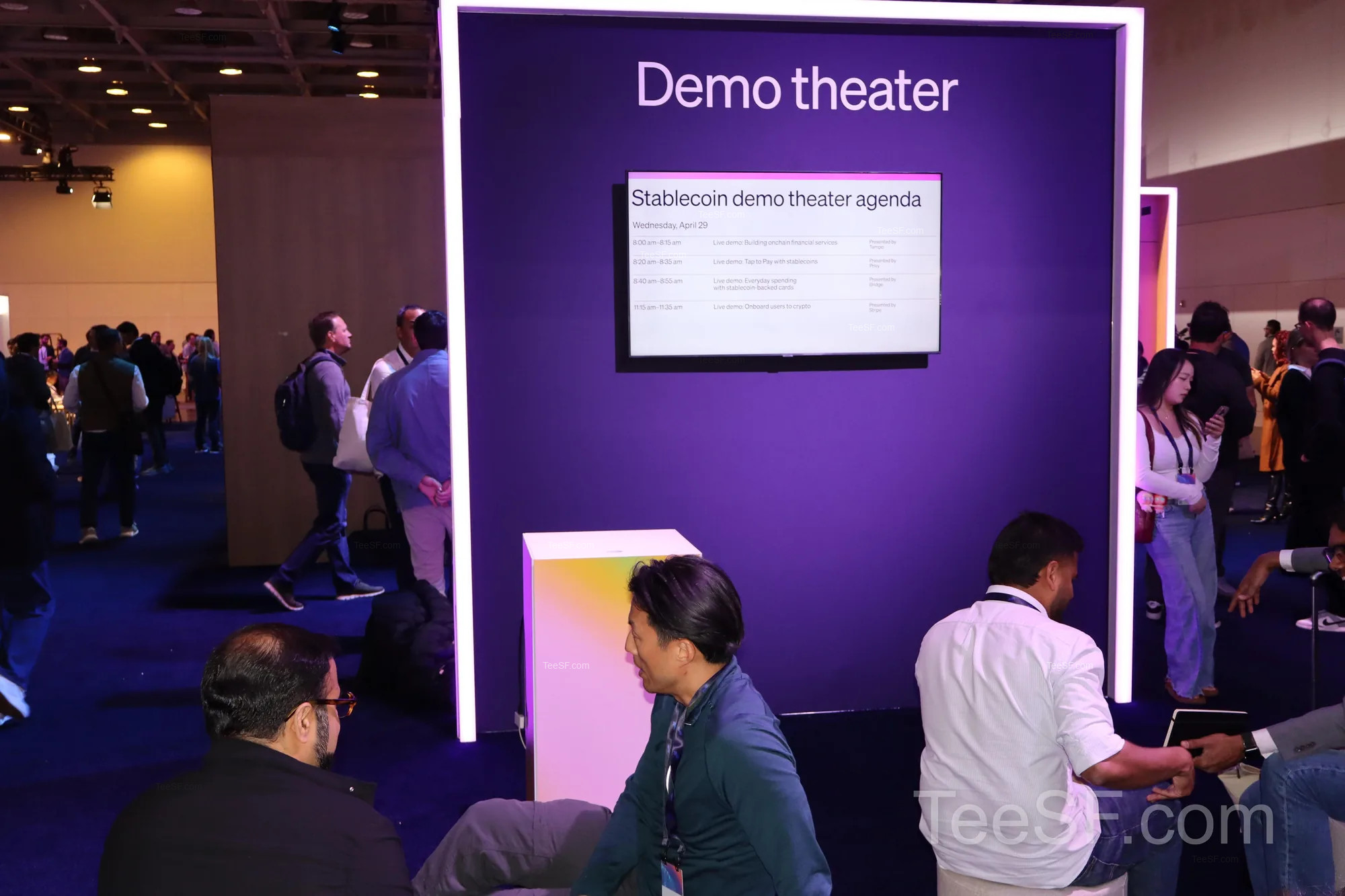 stripe Sessions Demo Theater at Stripe Sessions 2026 in San Francisco.